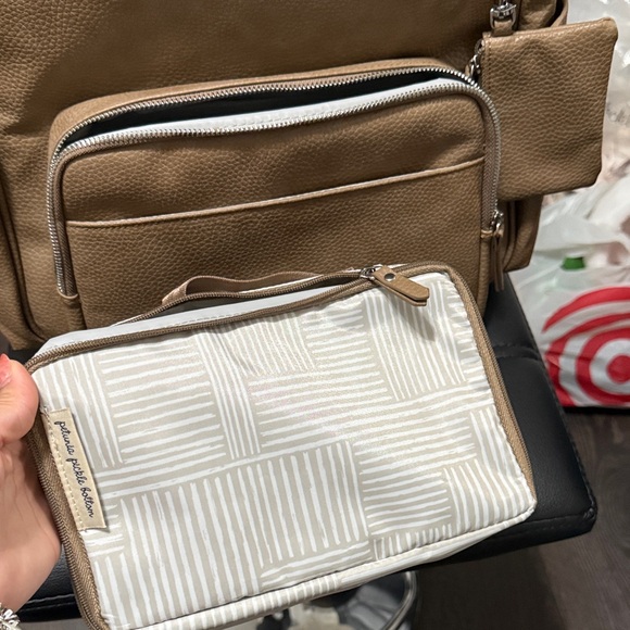 Petunia pickle bottom Sync Backpack in Mink - Picture 4 of 11